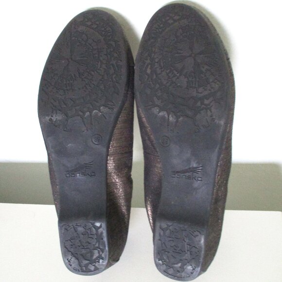 Dansko Lisanne Womens Bronze Metallic Leather Ballet Flat - Size 39 EU - Picture 7 of 7